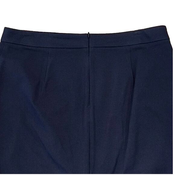 Banana Republic Navy Pencil Straight Skirt - SIZE 10 Tall - Picture 4 of 9